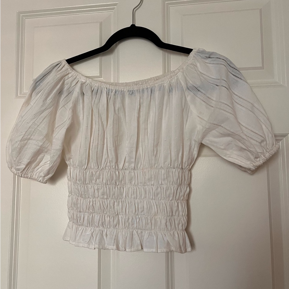 Puffy crop top